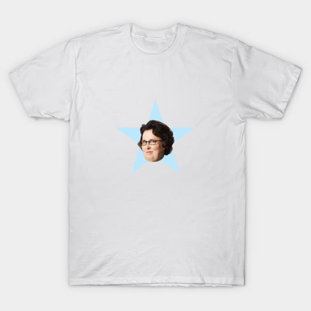 Phyllis's American Idol Star T-Shirt by hinoonstudio